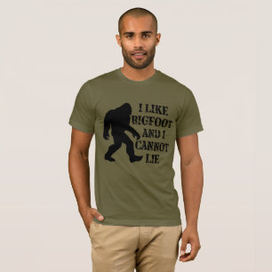 Camiseta Eu gosto do Pé Grande e não consigo mentir