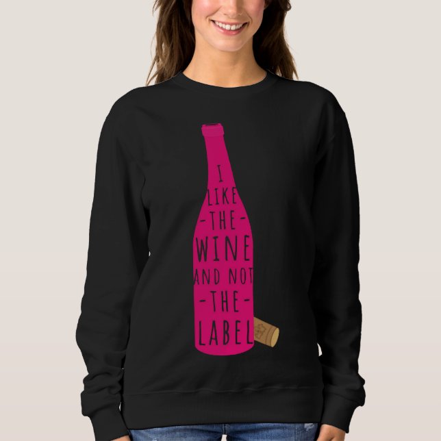 Camiseta Eu Gosto Do Vinho E Não Do Rótulo (Frente)