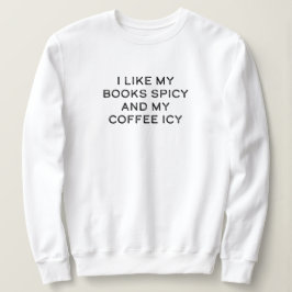 Camiseta Eu gosto dos meus livros picantes e da minha gelad