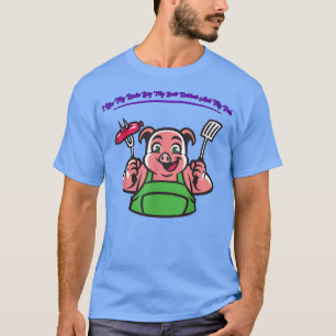 Camiseta Eu Gosto Dos Meus Racks Grandes - Churrasco De Por