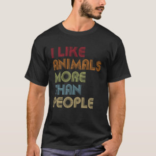 Camiseta Eu Gosto Mais De Animais Do Que De Vegetarianos Pe