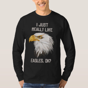 Camiseta Eu Gosto Muito Da Águia, Ok, Engraçada, Eagle Love