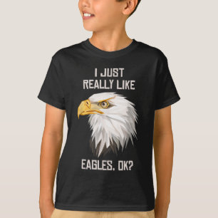 Camiseta Eu Gosto Muito Da Águia, Ok, Engraçada, Eagle Love