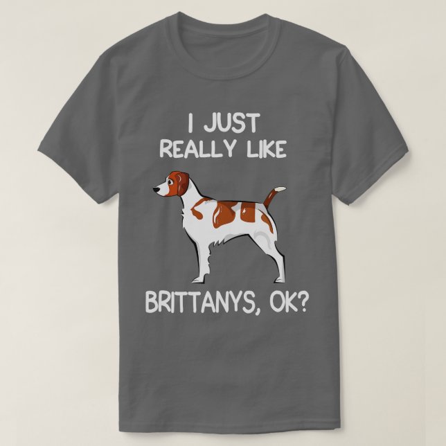 Camiseta Eu Gosto Muito Da Brittanys (Frente do Design)