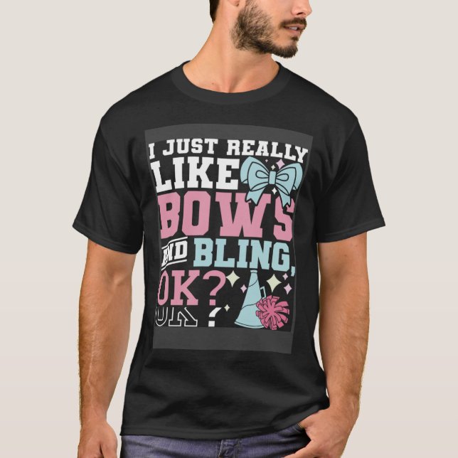Camiseta Eu Gosto Muito De Arcos E Cheerleader Chee (Frente)