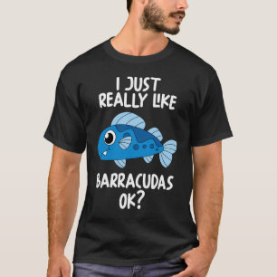 Camiseta Eu Gosto Muito De Barracudas Ok