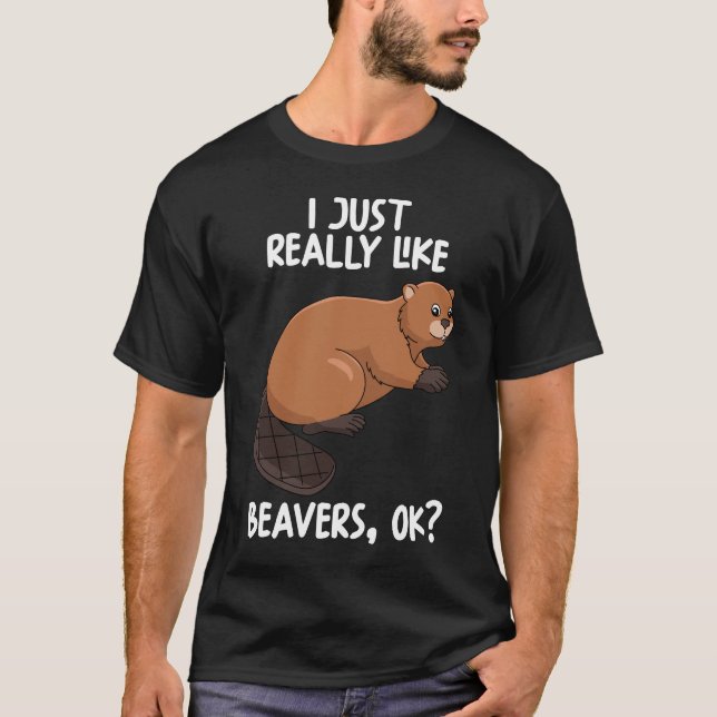 Camiseta Eu Gosto Muito De Beavernas Ok (Frente)