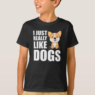 Camiseta Eu Gosto Muito De Cães Cachorros Doce Cachorro Cac
