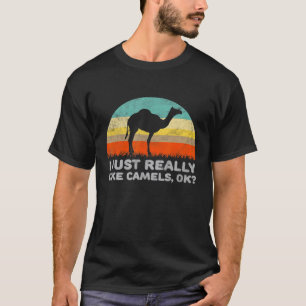 Camiseta Eu Gosto Muito De Camelos Ok