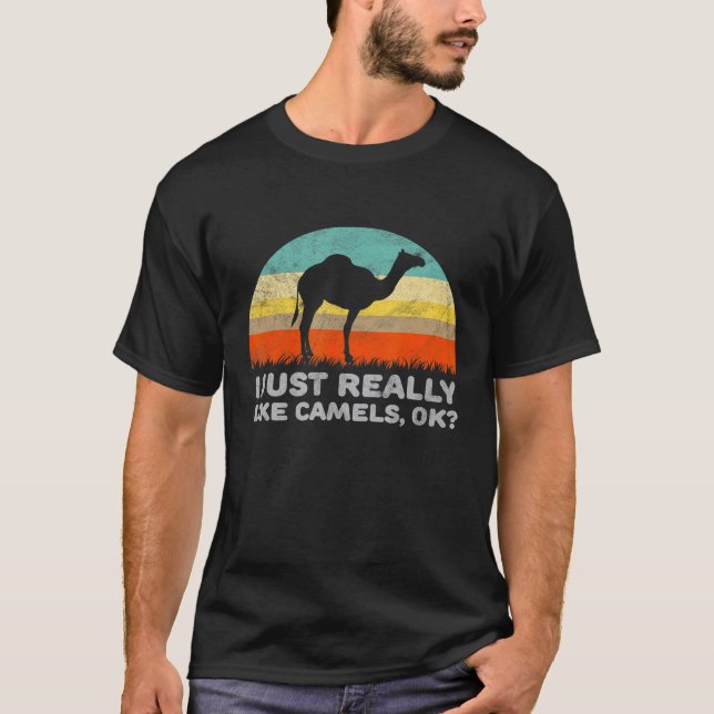 Camiseta Eu Gosto Muito De Camelos Ok (Frente)