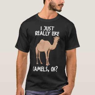 Camiseta Eu Gosto Muito De Camelos Ok