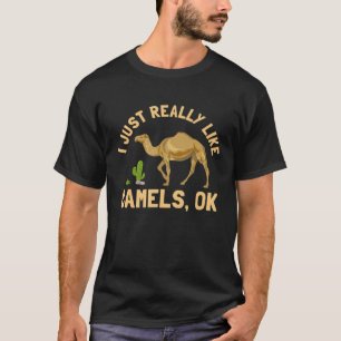 Camiseta Eu Gosto Muito De Camelos Ok, Dose Animal Hump Day