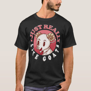 Camiseta Eu Gosto Muito De Caprinos 1
