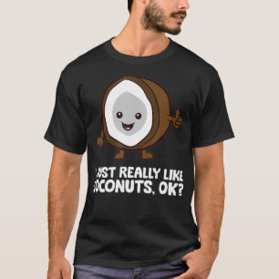 Camiseta Eu Gosto Muito De Cocos De Verão