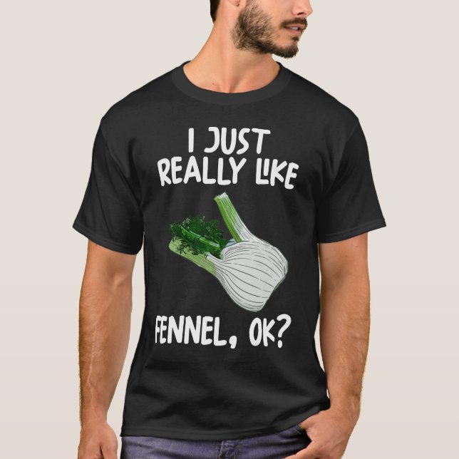 Camiseta Eu Gosto Muito De Fennel Ok (Frente)