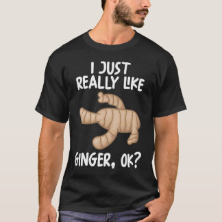 Camiseta Eu Gosto Muito De Ginger Ok
