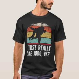 Camiseta Eu Gosto Muito De Judo, OK?