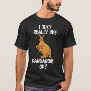 Camiseta Eu Gosto Muito De Kangaroos Ok