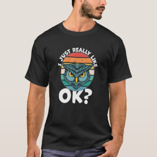 Camiseta Eu Gosto Muito De Má Coruja