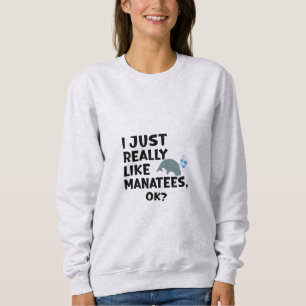 Camiseta Eu Gosto Muito De Manatins, Ok?