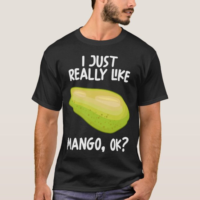 Camiseta Eu Gosto Muito De Mango Ok (Frente)