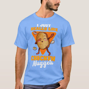 Camiseta Eu Gosto Muito De Nuggets De Frango