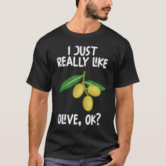 Camiseta Eu Gosto Muito De Olive.