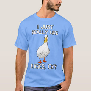 Camiseta Eu Gosto Muito De Patos