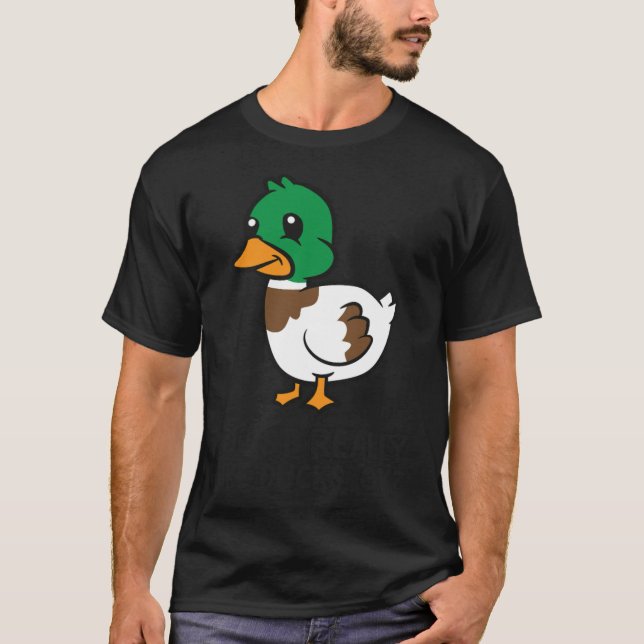 Camiseta Eu Gosto Muito De Patos De Patos (Frente)