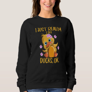Camiseta Eu Gosto Muito De Patos Ok Pato Espécies