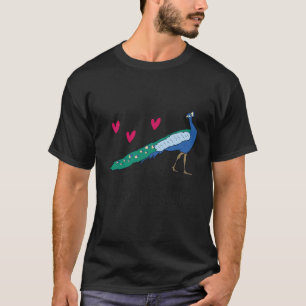 Camiseta Eu Gosto Muito De Peacocks, Muito Engraçado.