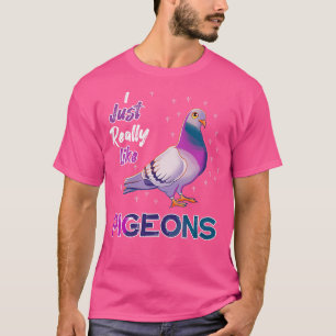 Camiseta Eu Gosto Muito De Pombos