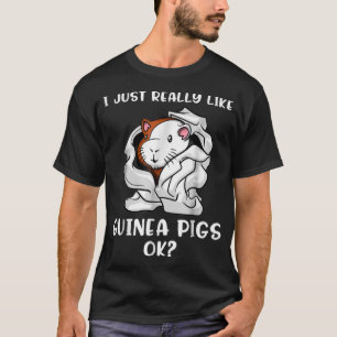 Camiseta Eu Gosto Muito De Porco De Guiné