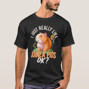 Camiseta Eu Gosto Muito De Porcos Da Guiné Ok, Proprietário