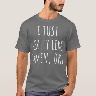 Camiseta Eu Gosto Muito De Ramen Ok230