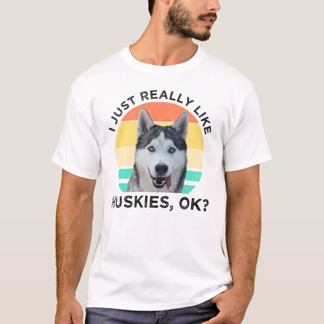 Camiseta Eu Gosto Muito De Roucos, OK? (Frente)