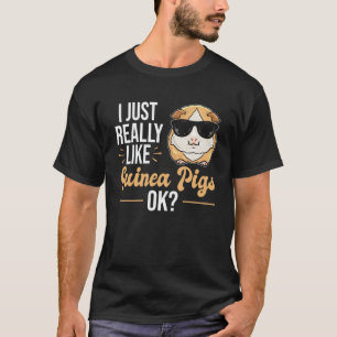Camiseta Eu Gosto Muito De Suínos-Guiné - Pig Pullov-Guiné