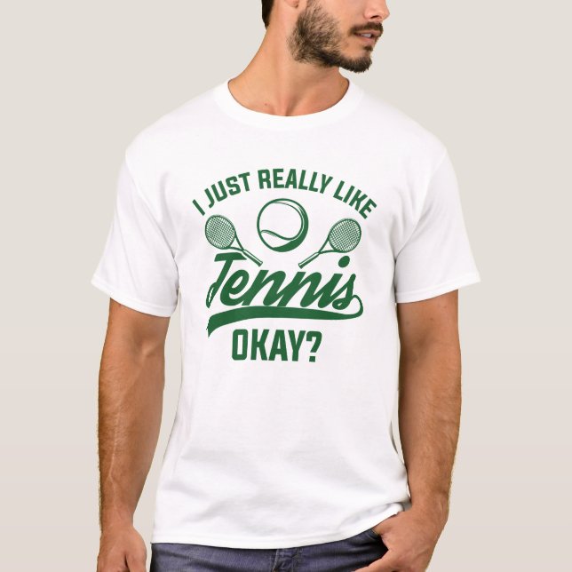 Camiseta Eu Gosto Muito De Tênis (Frente)