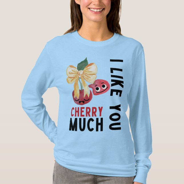 CAMISETA EU GOSTO MUITO DE VOCÊ (Frente)