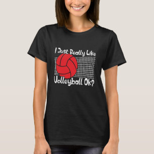 Camiseta Eu Gosto Muito De Voleibol Ok Voleibol 1