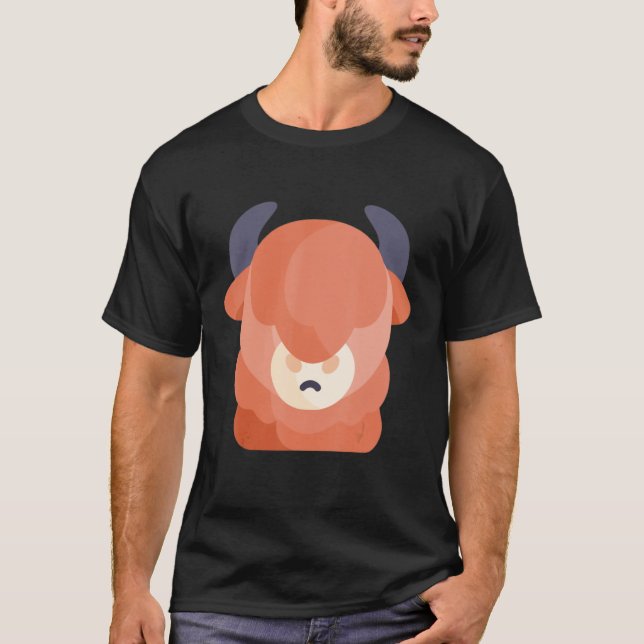 Camiseta Eu Gosto Muito De Yaks Yak 1 (Frente)
