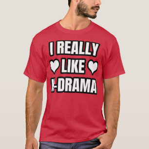 Camiseta Eu gosto muito do KDrama