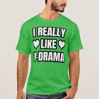 Camiseta Eu gosto muito do KDrama