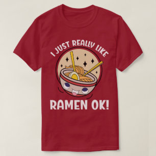 Camiseta Eu Gosto Muito Do Ramen, Ok?