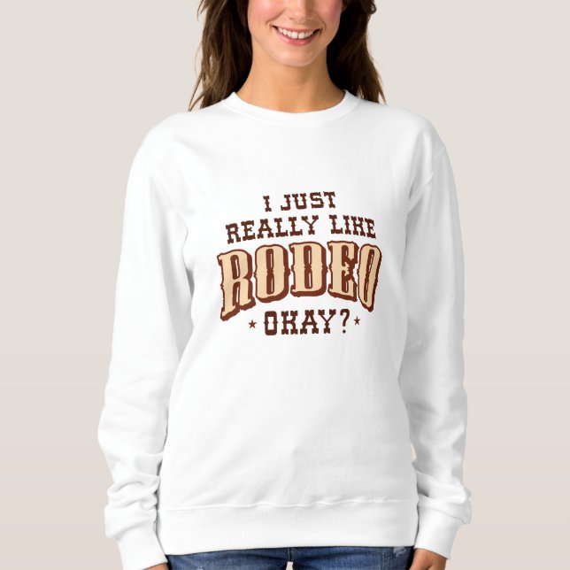 Camiseta Eu Gosto Muito Do Rodeo. (Frente)