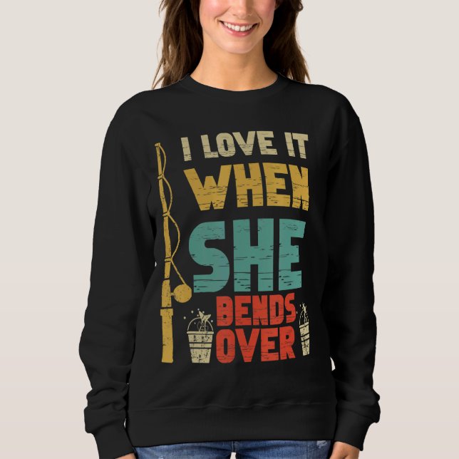 Camiseta Eu Gosto Quando Ela Se Curva De Pescar (Frente)
