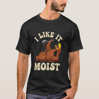 Camiseta Eu gosto que ela fique úmida, então me dê um pouco