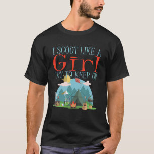 Camiseta Eu Grito Como Uma Garota Tentando Continuar Escuta