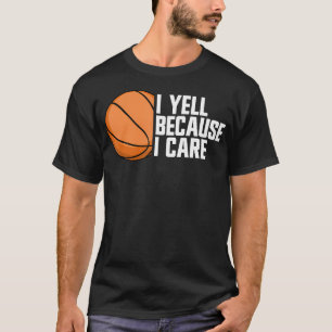 Camiseta Eu Grito Porque Eu Me Importo Pai de Basquete Cami