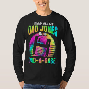 Camiseta Eu Guardo Todas As Minhas Piadas De Pai Em Um Pai 